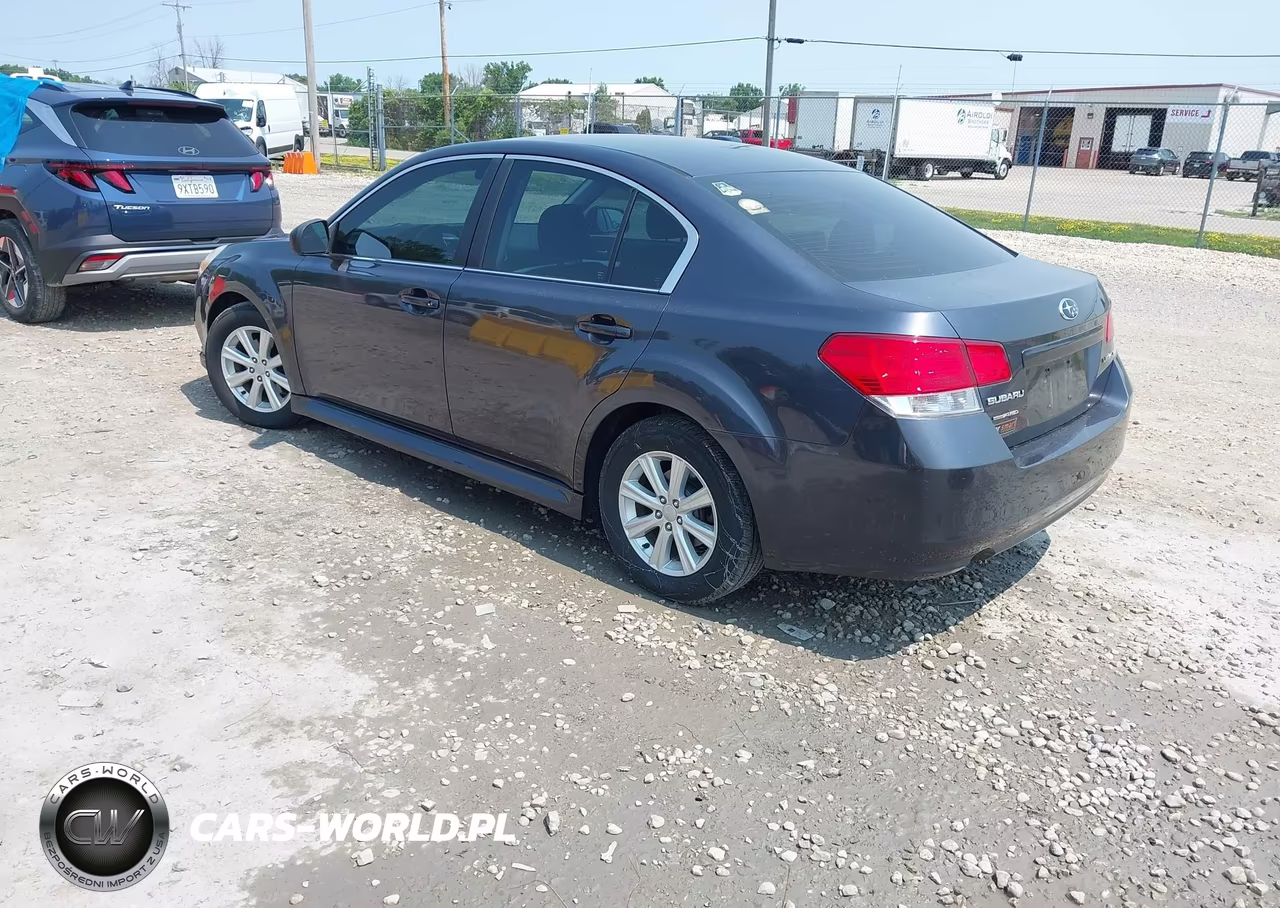 2011 Subaru Legacy 2.5I Premium VIN:4S3BMCC67B3221630 - 3