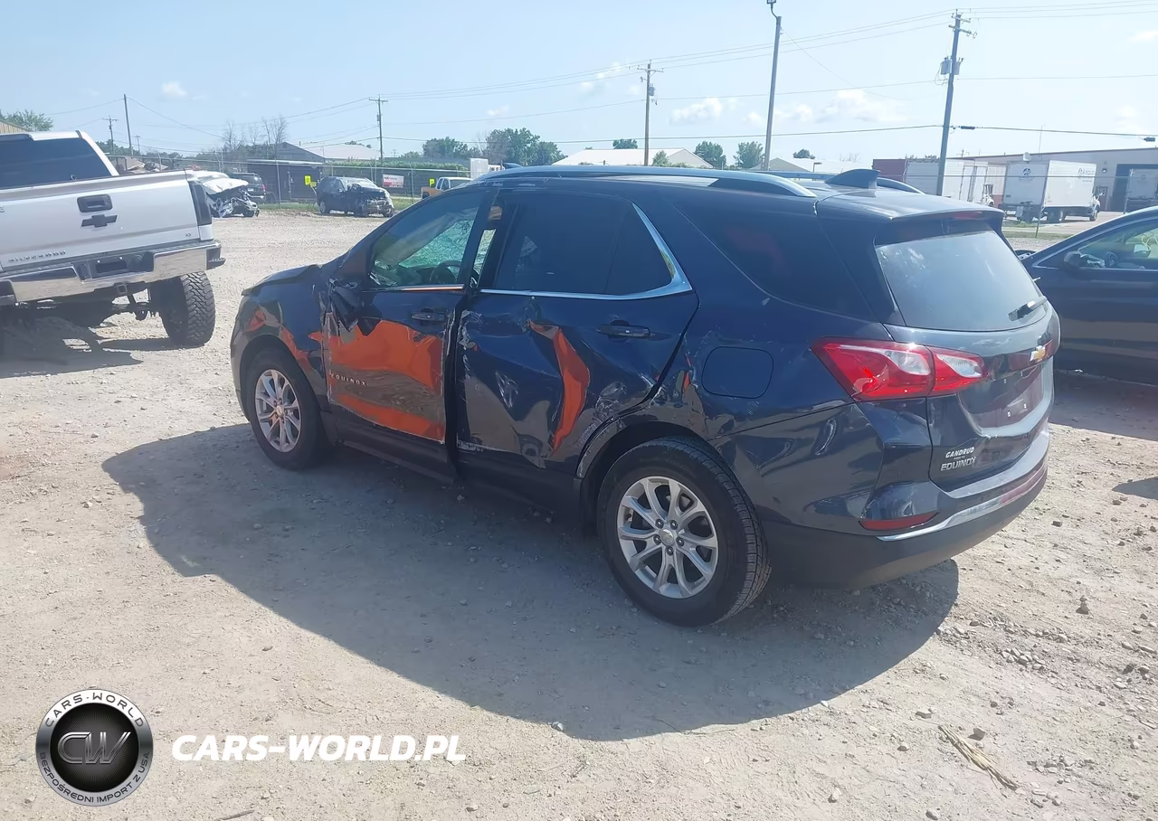 2018 Chevrolet Equinox Lt VIN:3GNAXJEV5JL127624 - 3