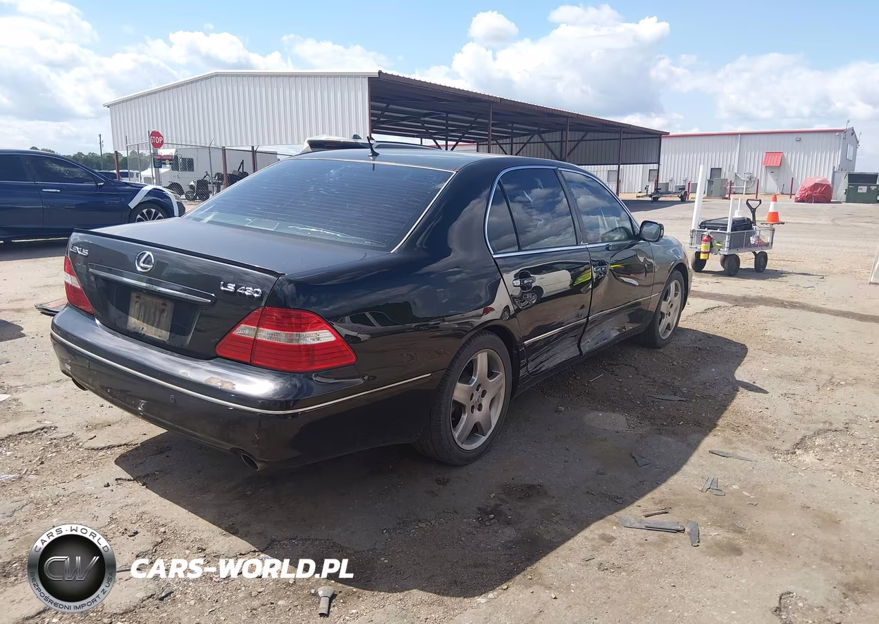 2005 Lexus Ls 430 VIN:JTHBN36F755019838 - 4