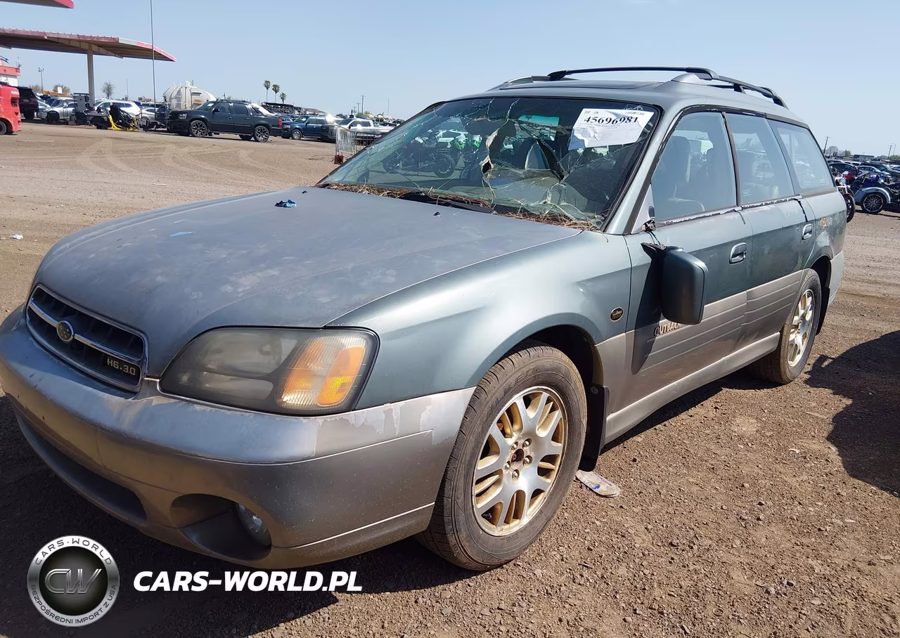 2001 Subaru Outback H6-3.0 VIN:4S3BH806017631151 - 2
