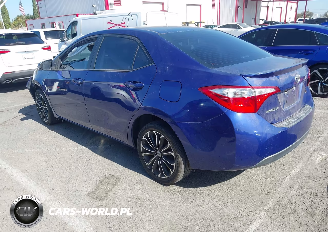 2016 Toyota Corolla S Plus VIN:5YFBURHE8GP419134 - 3