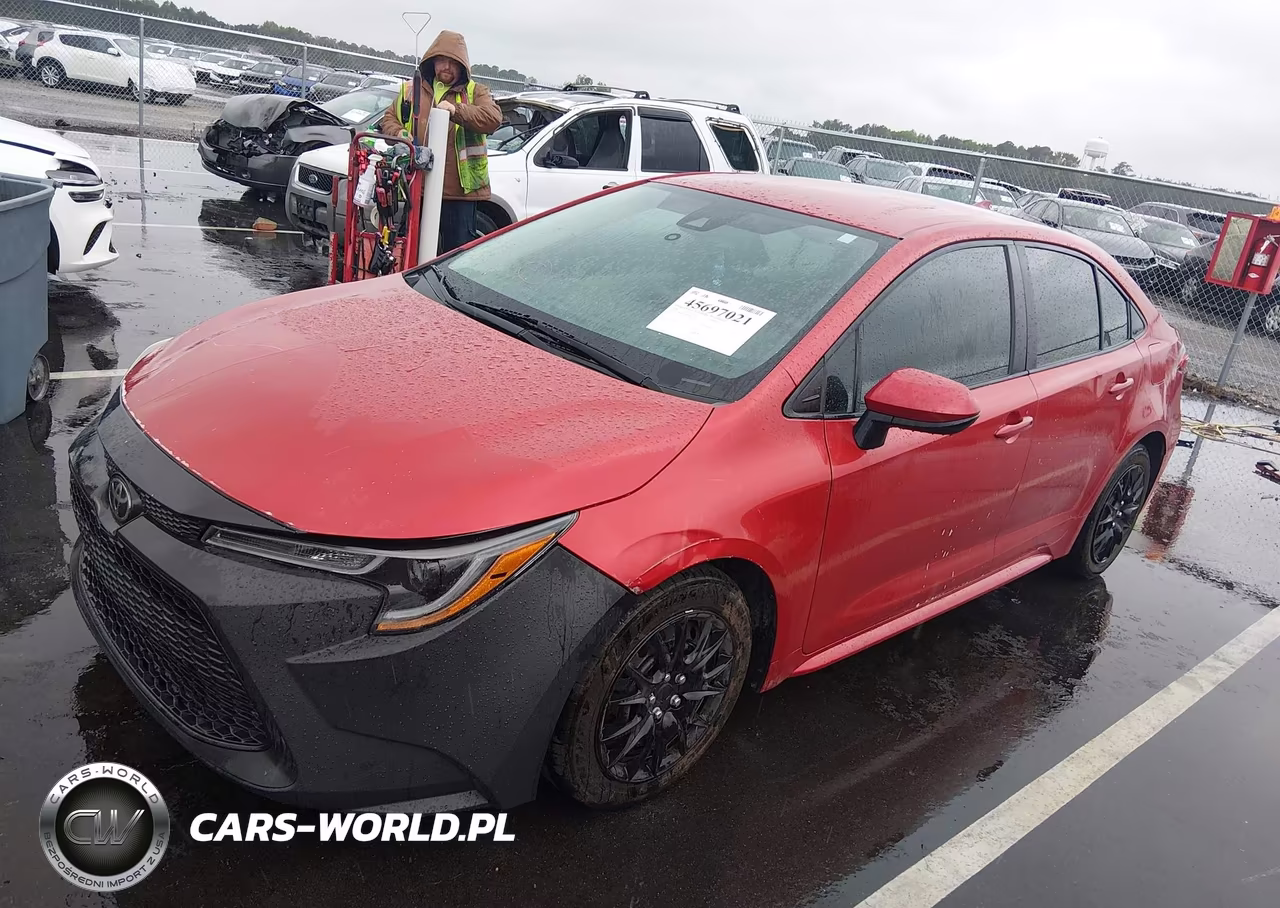 2020 Toyota Corolla Le VIN:5YFEPRAE1LP054885 - 2
