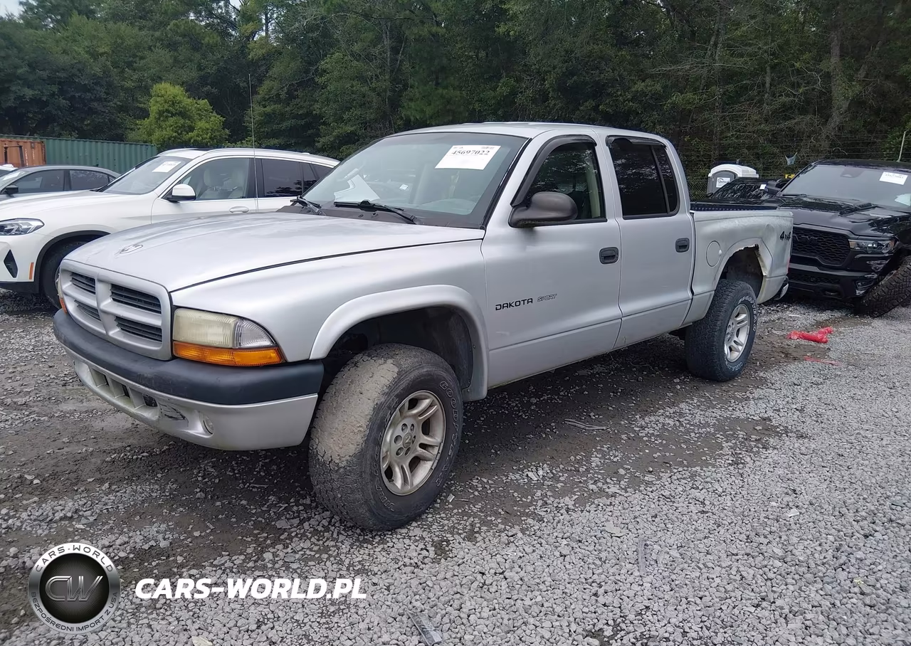 2002 Dodge Dakota Sport VIN:1B7HG38X52S626328 - 2