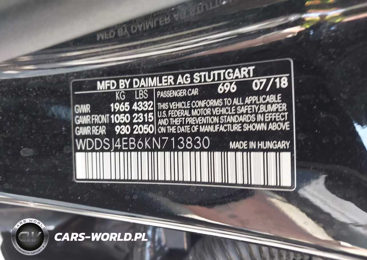 2019 Mercedes-Benz Cla 250 VIN:WDDSJ4EB6KN713830 - 9