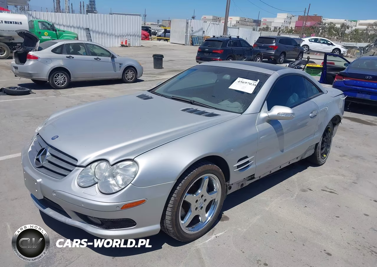 2003 Mercedes-Benz Sl 500 VIN:WDBSK75F83F020697 - 2