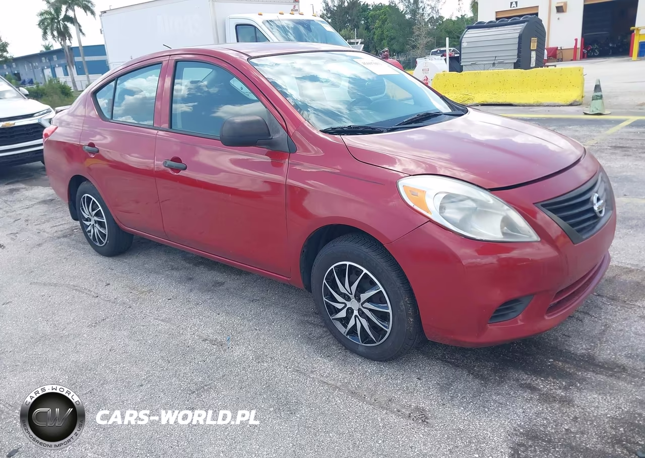 2014 Nissan Versa 1.6 S+ VIN:3N1CN7AP9EL860365 - 1