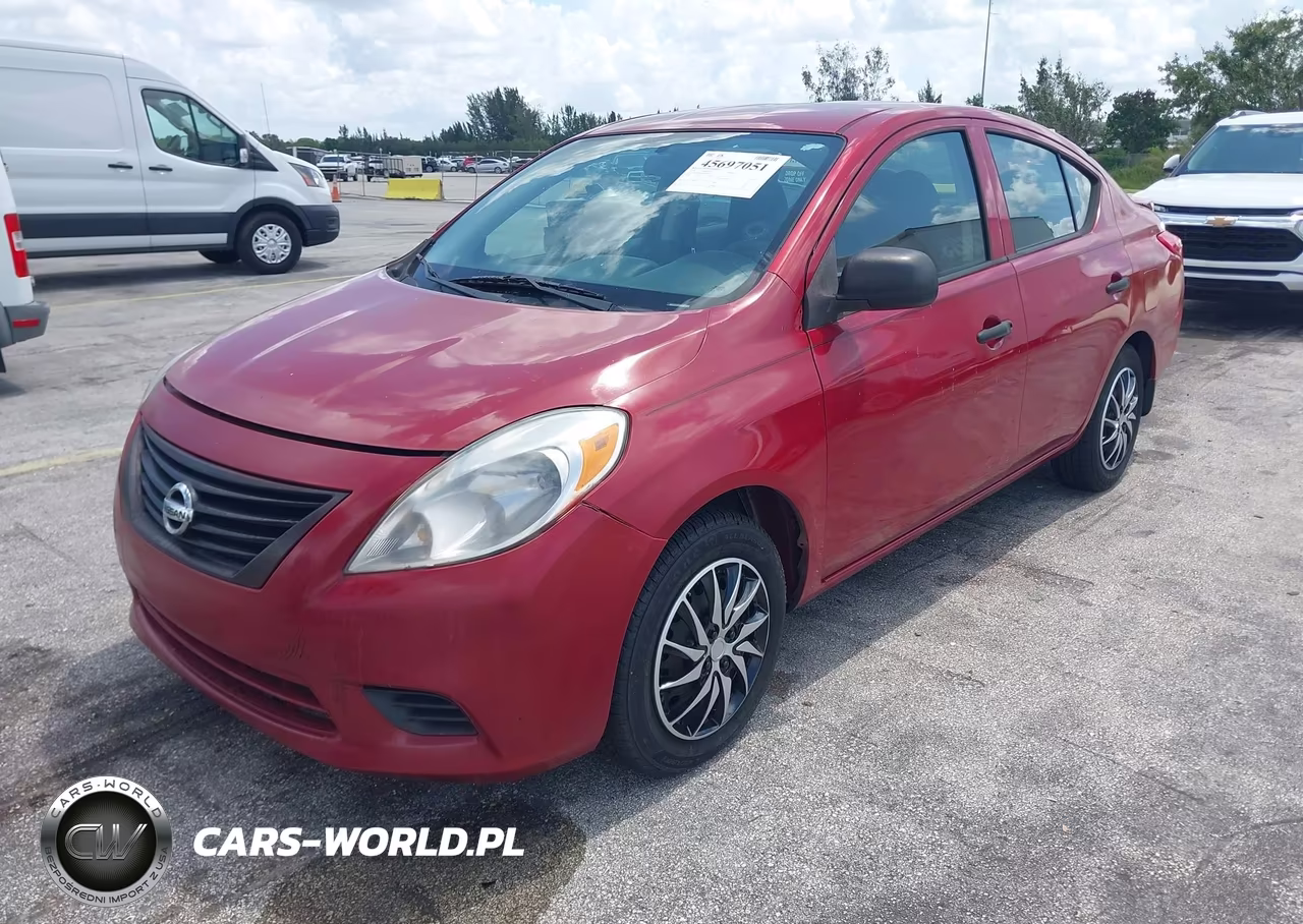 2014 Nissan Versa 1.6 S+ VIN:3N1CN7AP9EL860365 - 2