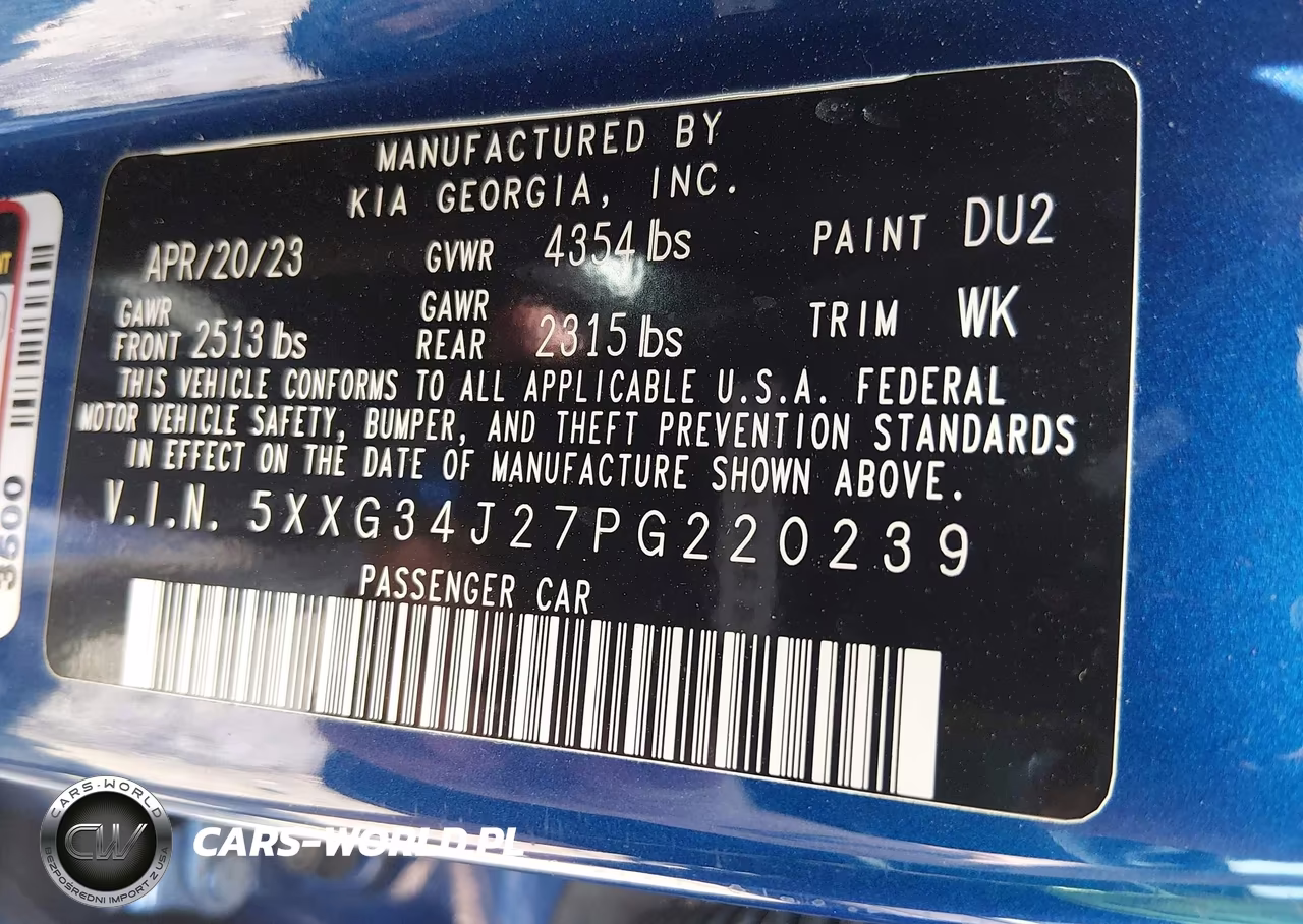 2023 Kia K5 Ex VIN:5XXG34J27PG220239 - 9