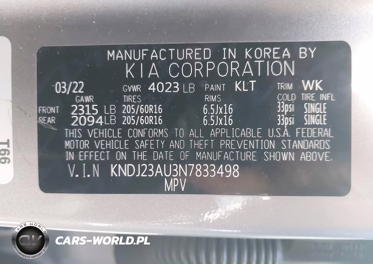 2022 Kia Soul Lx VIN:KNDJ23AU3N7833498 - 9
