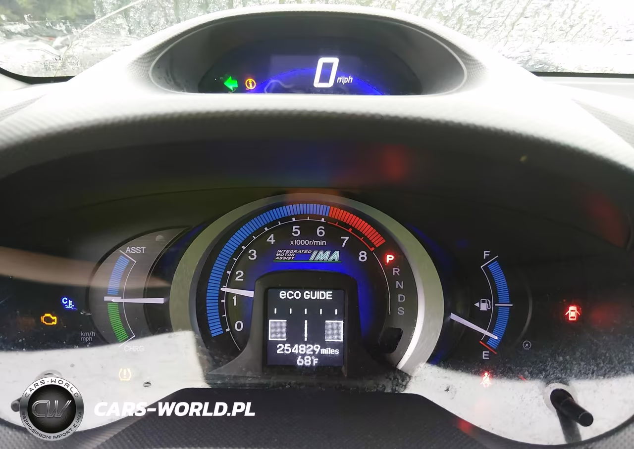 2010 Honda Insight Ex VIN:JHMZE2H73AS002089 - 7