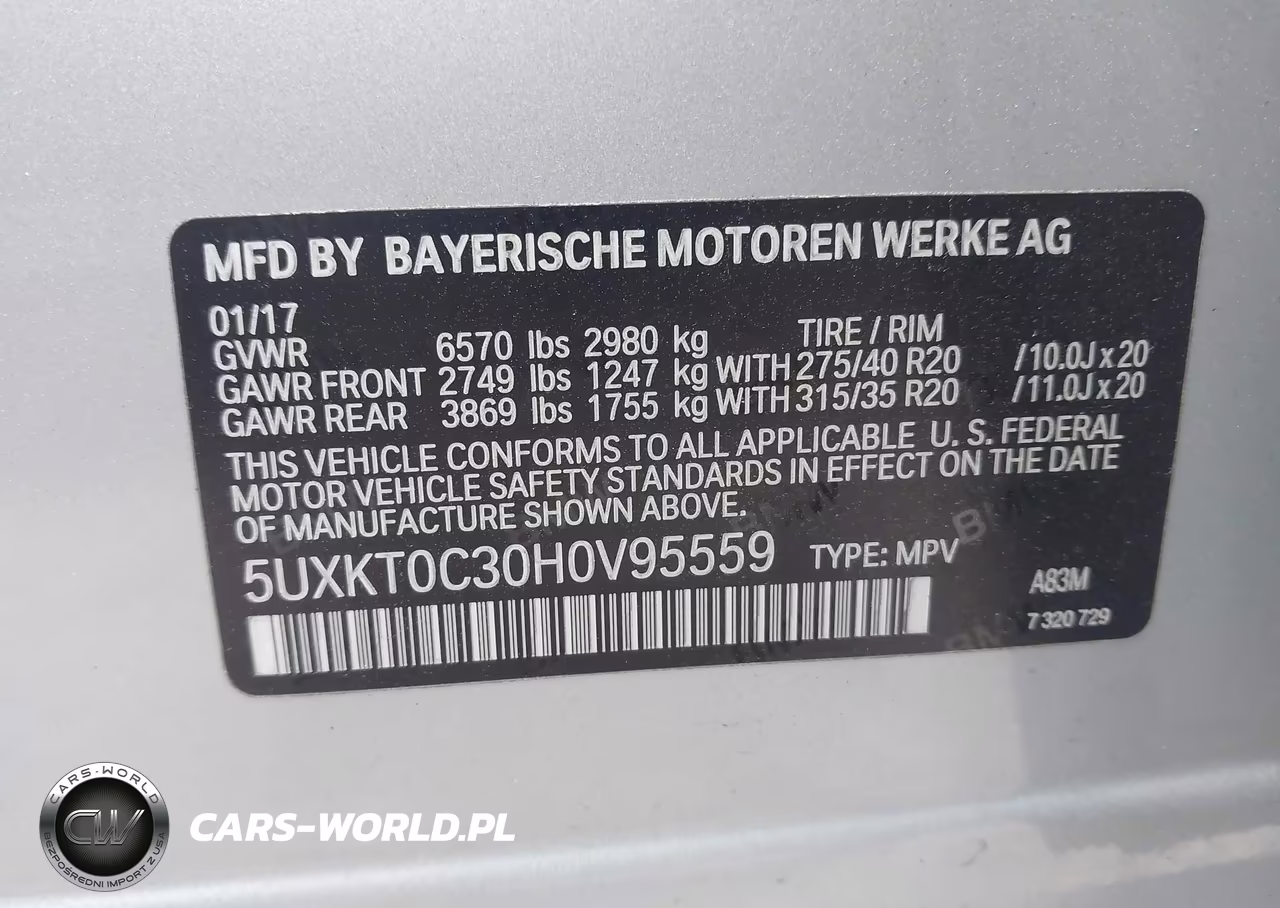 2017 BMW X5 Edrive xDrive40E Iperformance VIN:5UXKT0C30H0V95559 - 9
