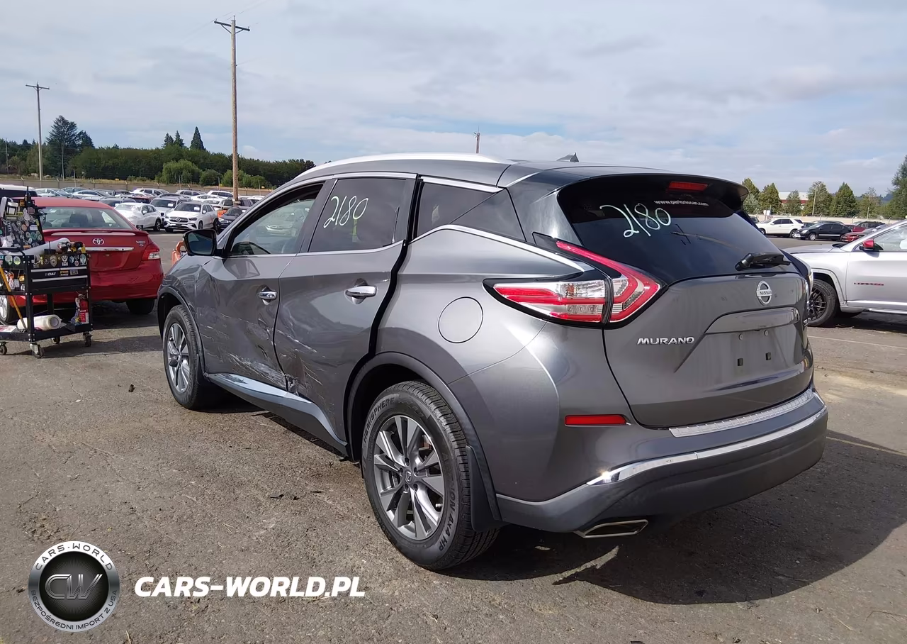 2015 Nissan Murano Sl VIN:5N1AZ2MG9FN229488 - 3