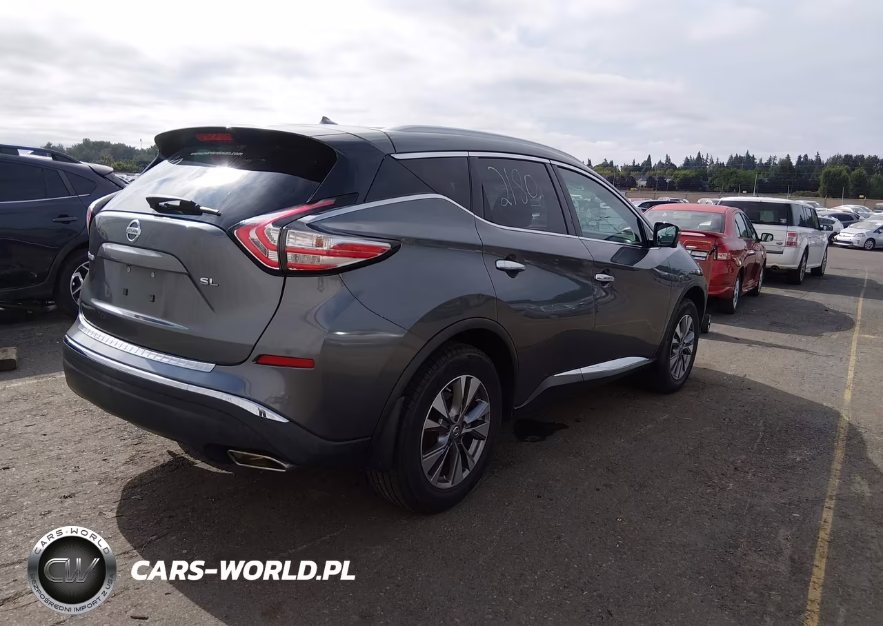 2015 Nissan Murano Sl VIN:5N1AZ2MG9FN229488 - 4