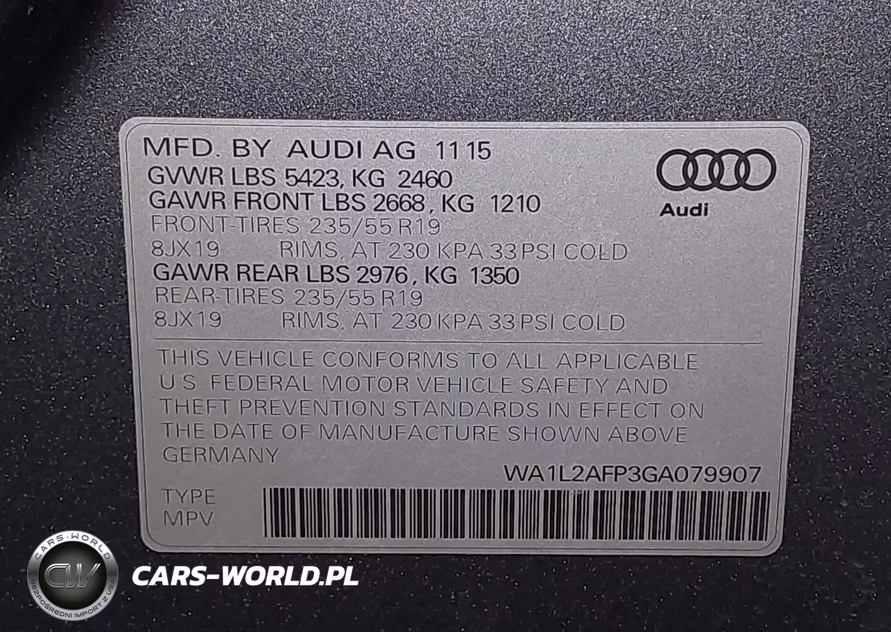 2016 Audi Q5 2.0T Premium VIN:WA1L2AFP3GA079907 - 9