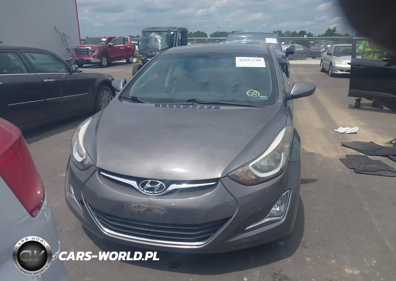 2014 Hyundai Elantra Se VIN:5NPDH4AE5EH525710 - 12