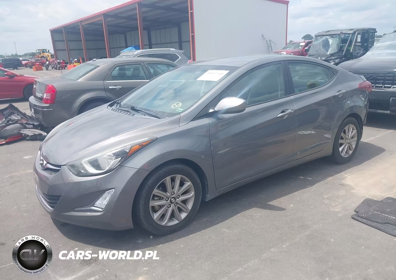 2014 Hyundai Elantra Se VIN:5NPDH4AE5EH525710 - 2