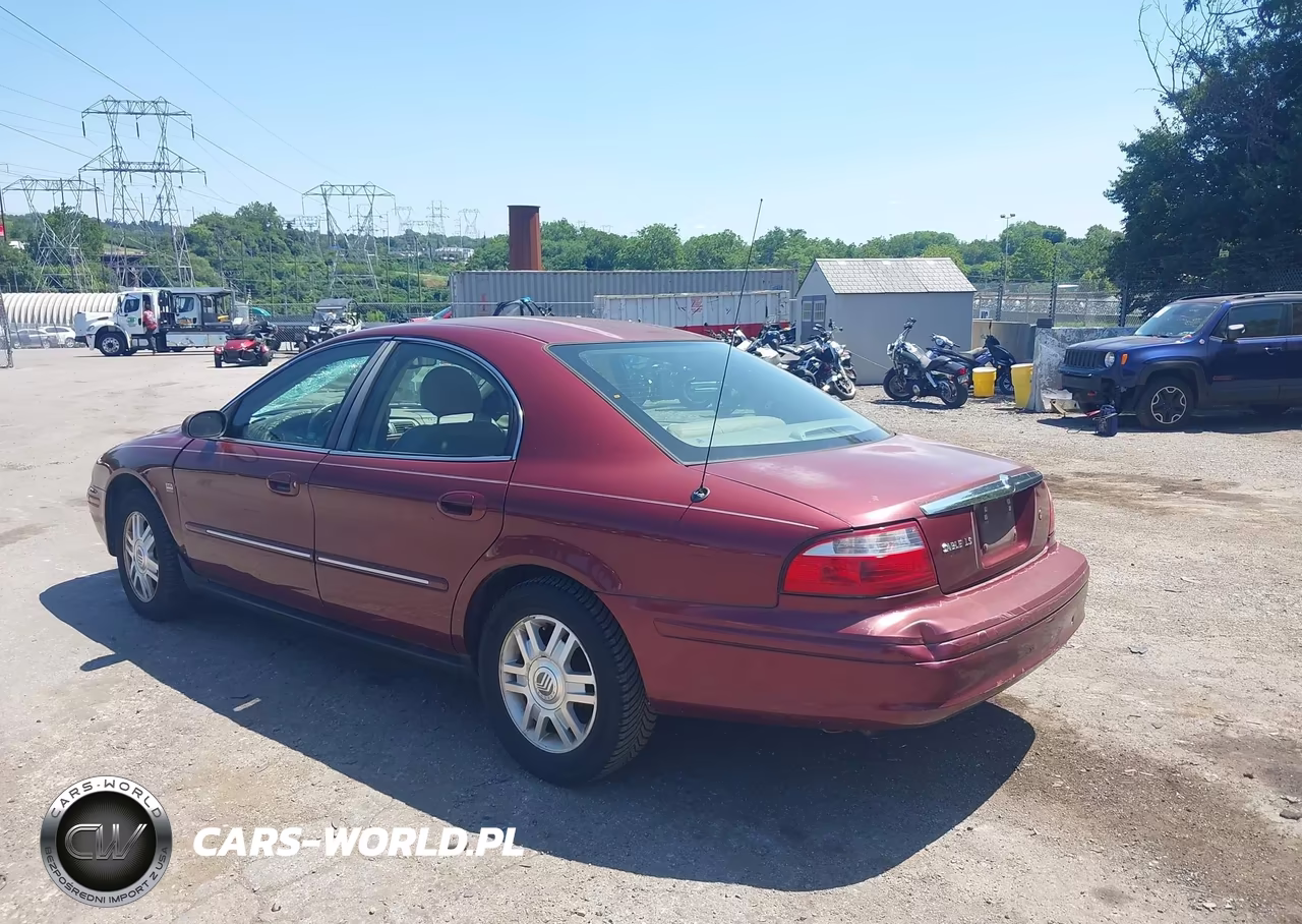 2005 Mercury Sable Ls VIN:1MEFM55S25A629491 - 3