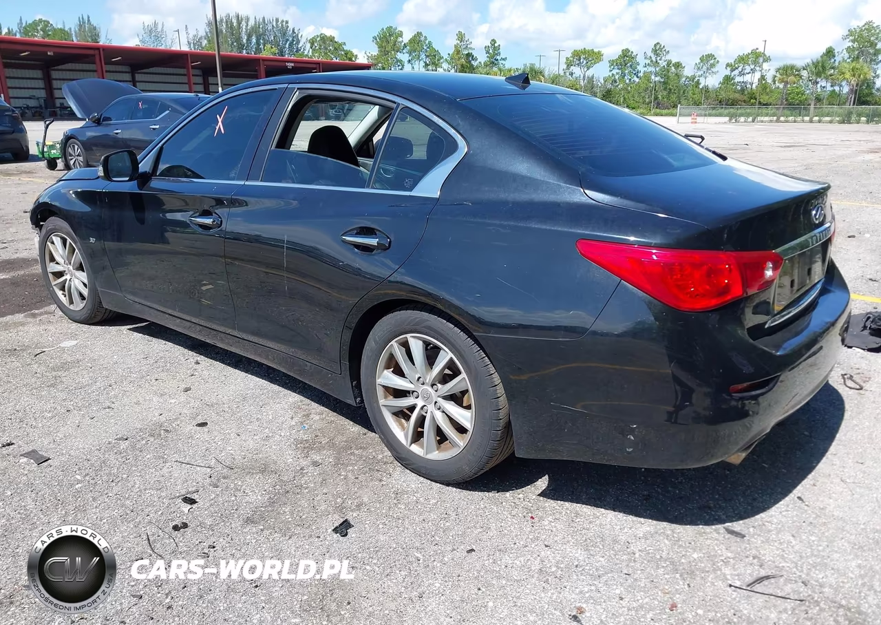 2014 Infiniti Q50 VIN:JN1BV7AP8EM678044 - 3