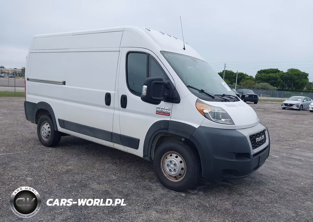 2019 Ram Promaster 2500 High Roof 136 Wb VIN:3C6TRVCG8KE553201 - 1