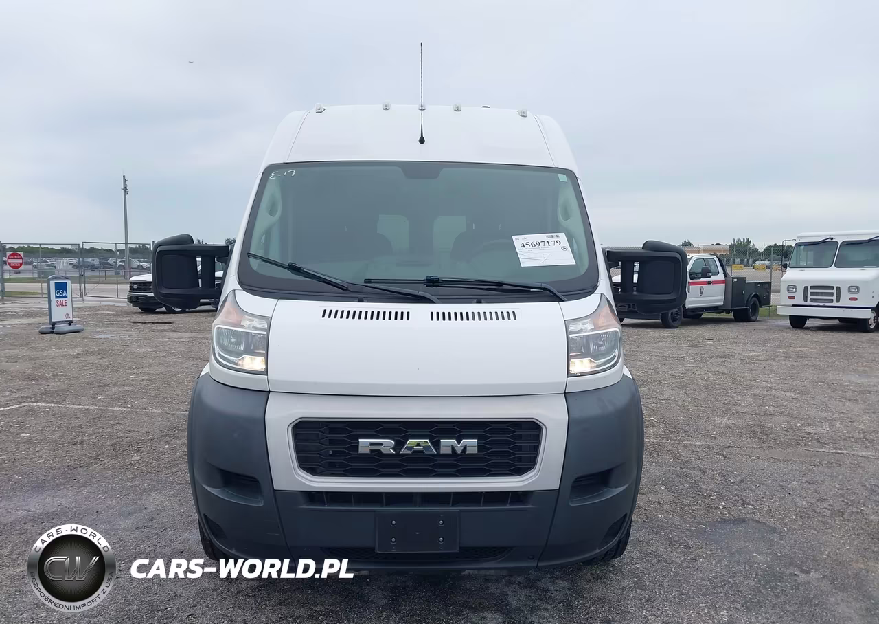 2019 Ram Promaster 2500 High Roof 136 Wb VIN:3C6TRVCG8KE553201 - 12