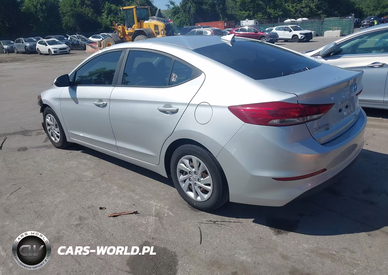 2017 Hyundai Elantra Se VIN:5NPD74LF2HH155250 - 3