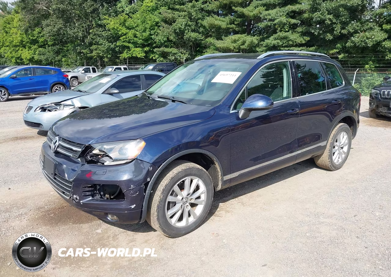 2013 Volkswagen Touareg Vr6 Sport VIN:WVGEF9BP5DD008222 - 2