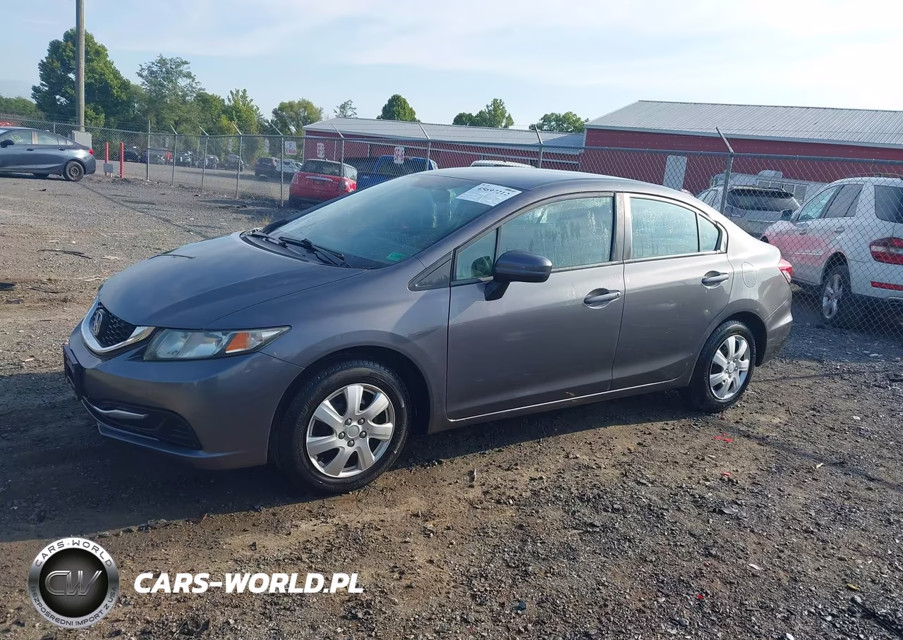 2014 Honda Civic Lx VIN:19XFB2F56EE259559 - 14
