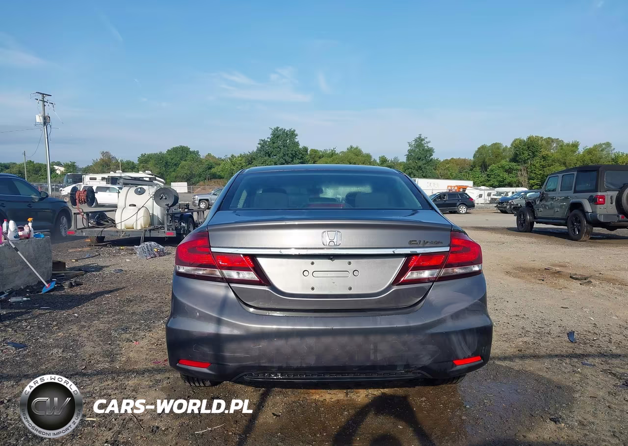 2014 Honda Civic Lx VIN:19XFB2F56EE259559 - 16