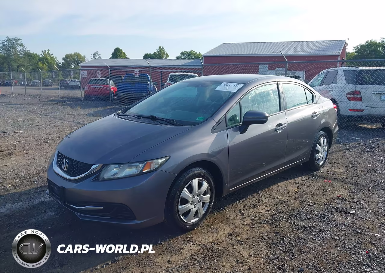 2014 Honda Civic Lx VIN:19XFB2F56EE259559 - 2