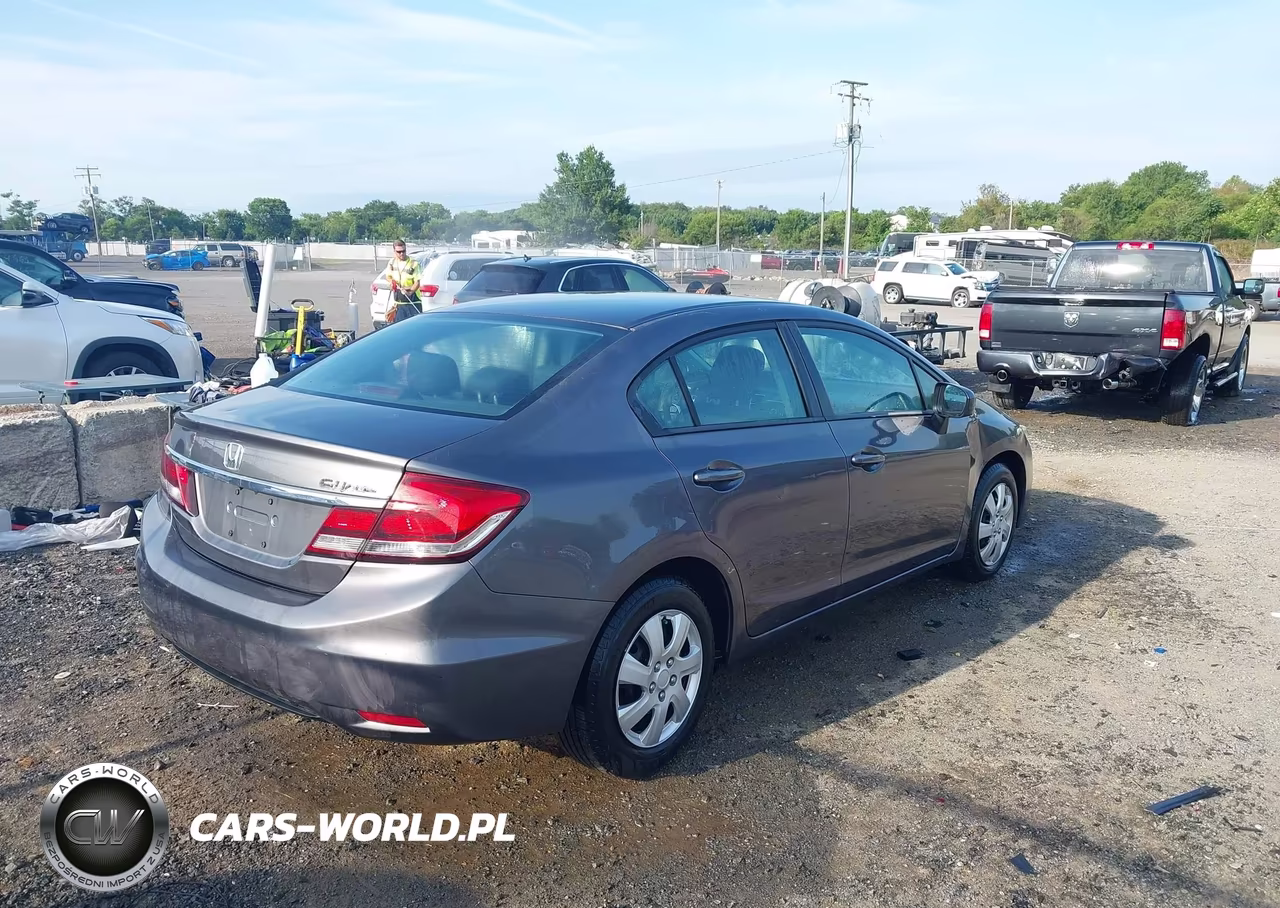 2014 Honda Civic Lx VIN:19XFB2F56EE259559 - 4