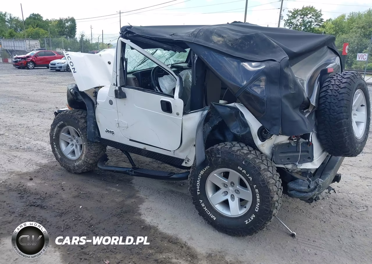 2004 Jeep Wrangler Rubicon VIN:1J4FA69S74P751635 - 3