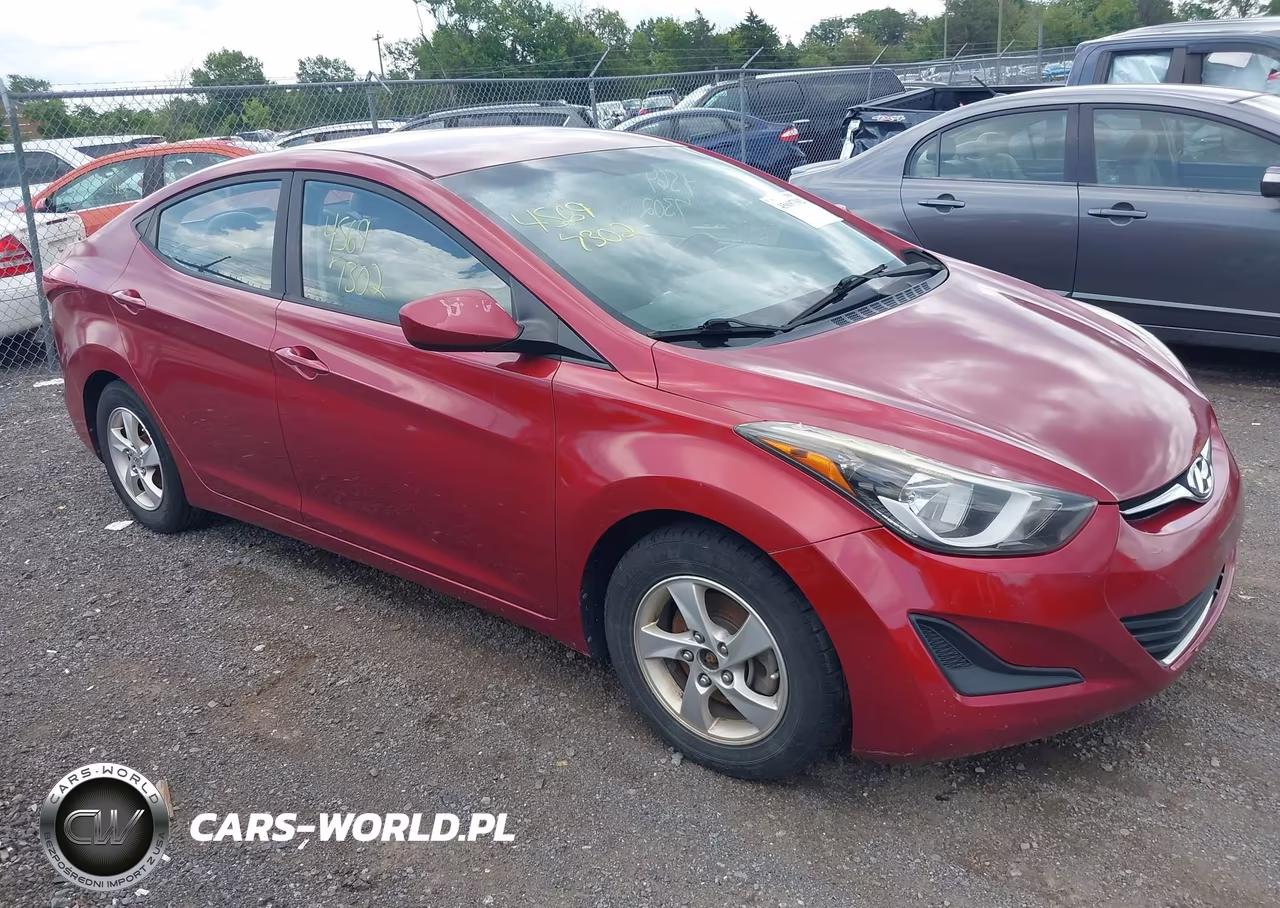 2016 Hyundai Elantra Se VIN:5NPDH4AE0GH729530 - 1