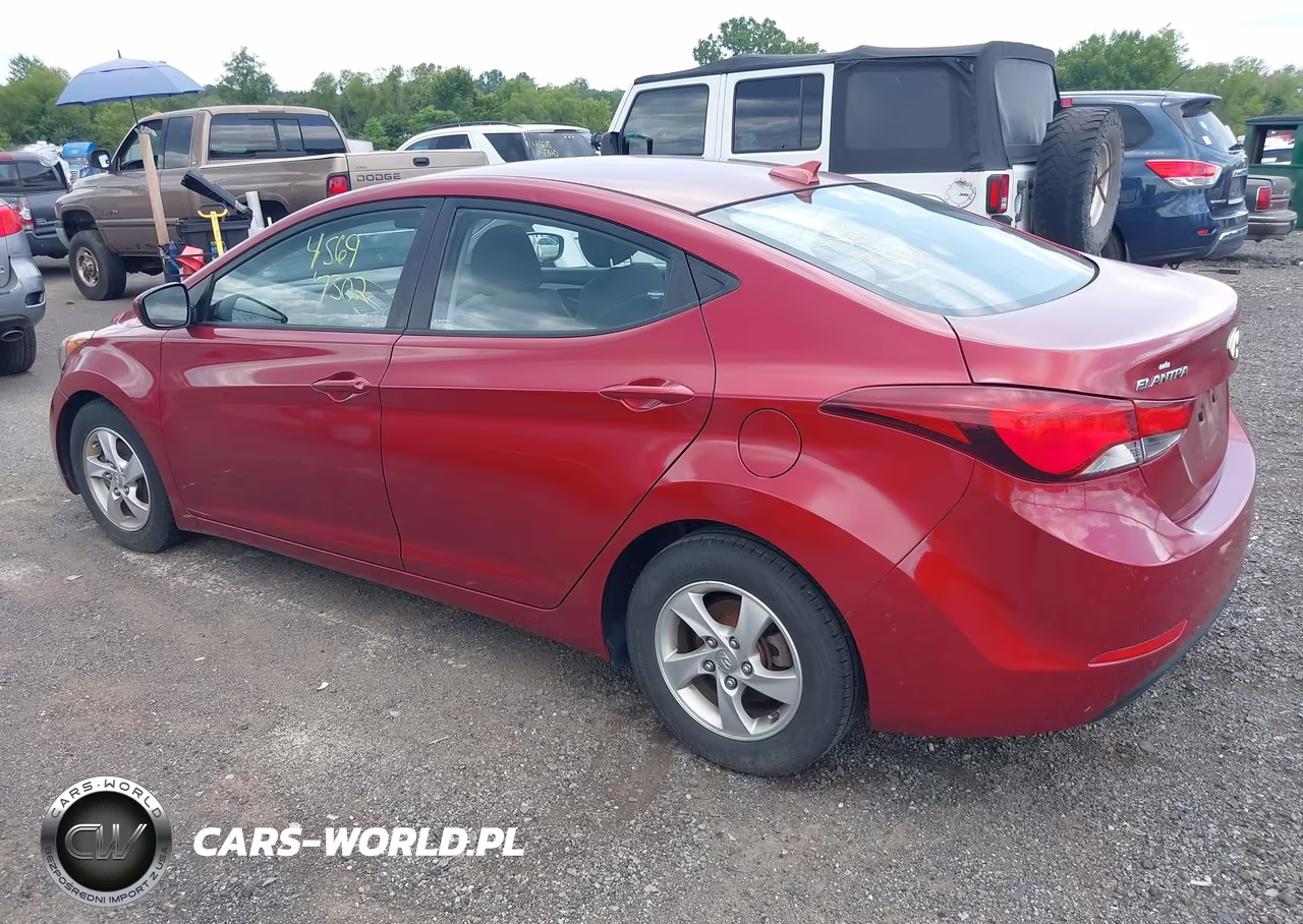 2016 Hyundai Elantra Se VIN:5NPDH4AE0GH729530 - 3