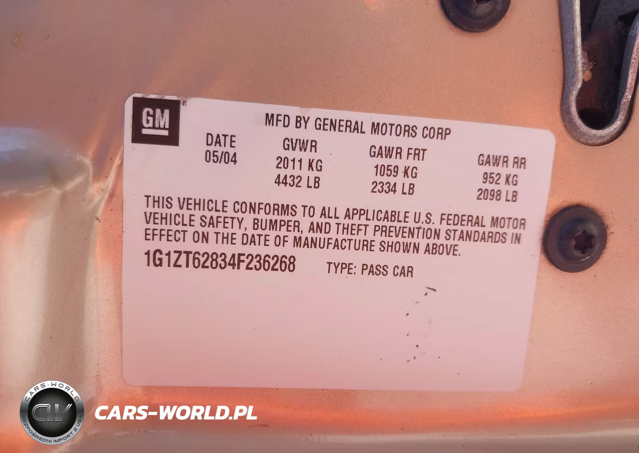 2004 Chevrolet Malibu Maxx Ls VIN:1G1ZT62834F236268 - 9