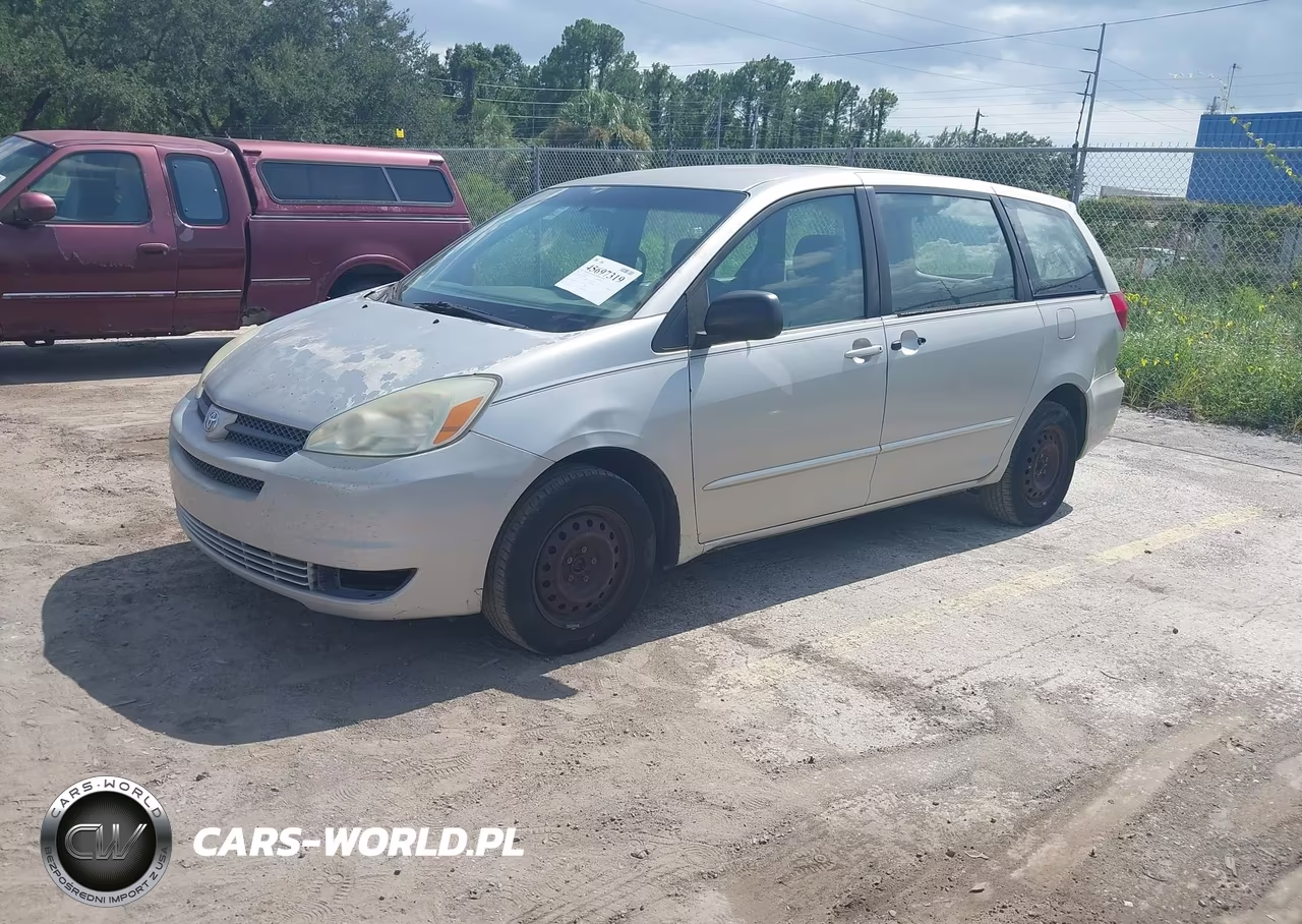 2004 Toyota Sienna Ce VIN:5TDZA23CX4S001861 - 2