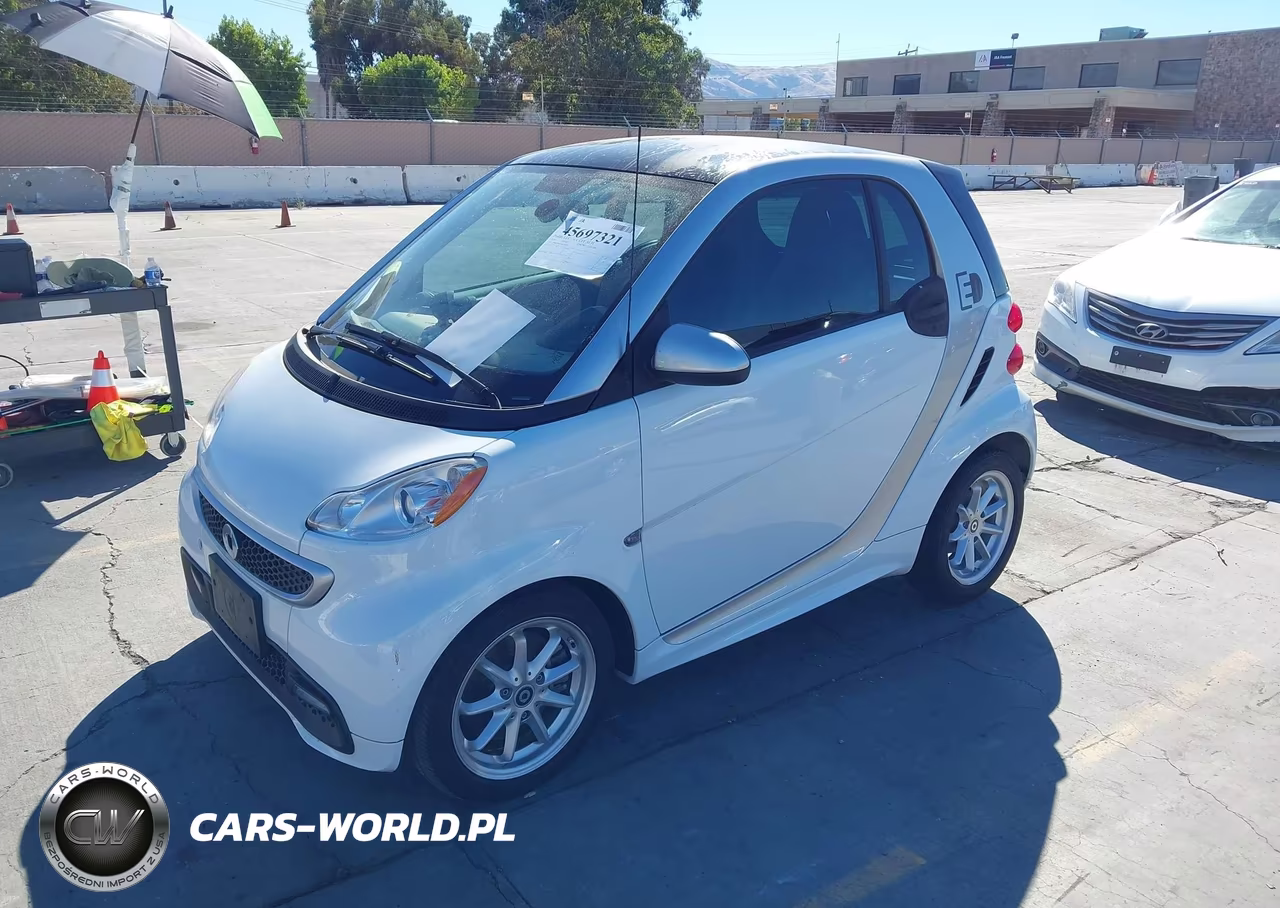 2014 Smart Fortwo Electric Drive Passion VIN:WMEEJ9AA2EK785570 - 2