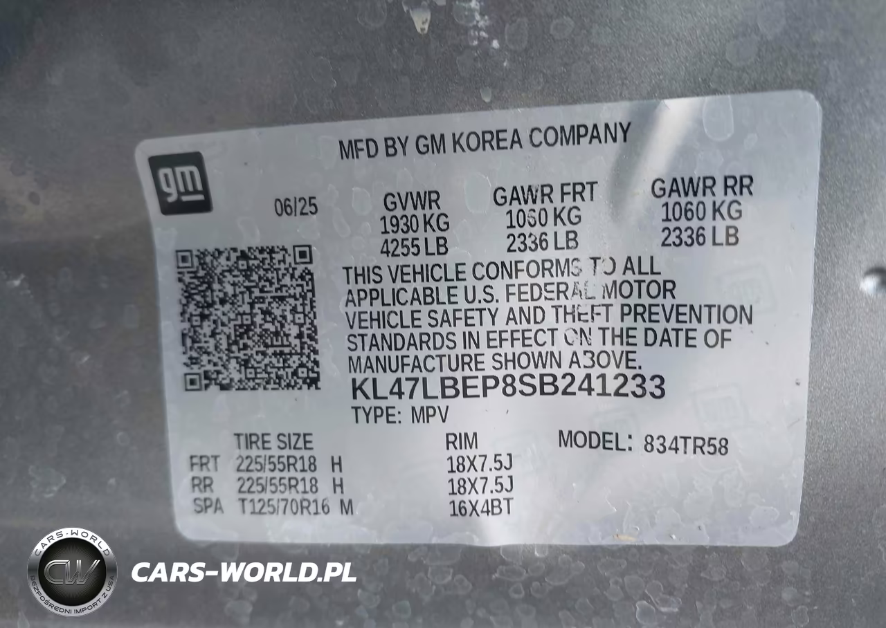2025 Buick Envista Sport Touring Fwd VIN:KL47LBEP8SB241233 - 9