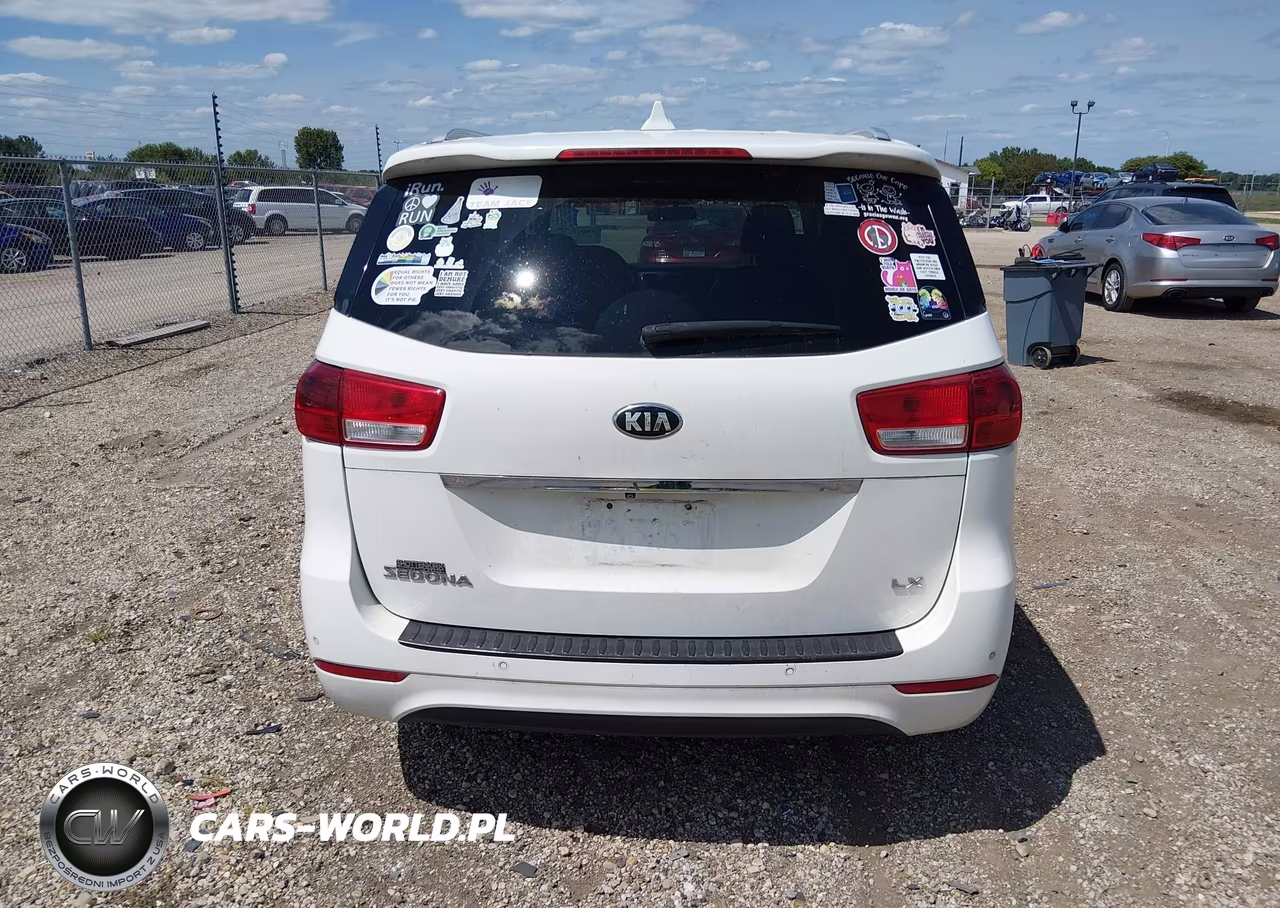2017 Kia Sedona Lx VIN:KNDMB5C16H6328772 - 16