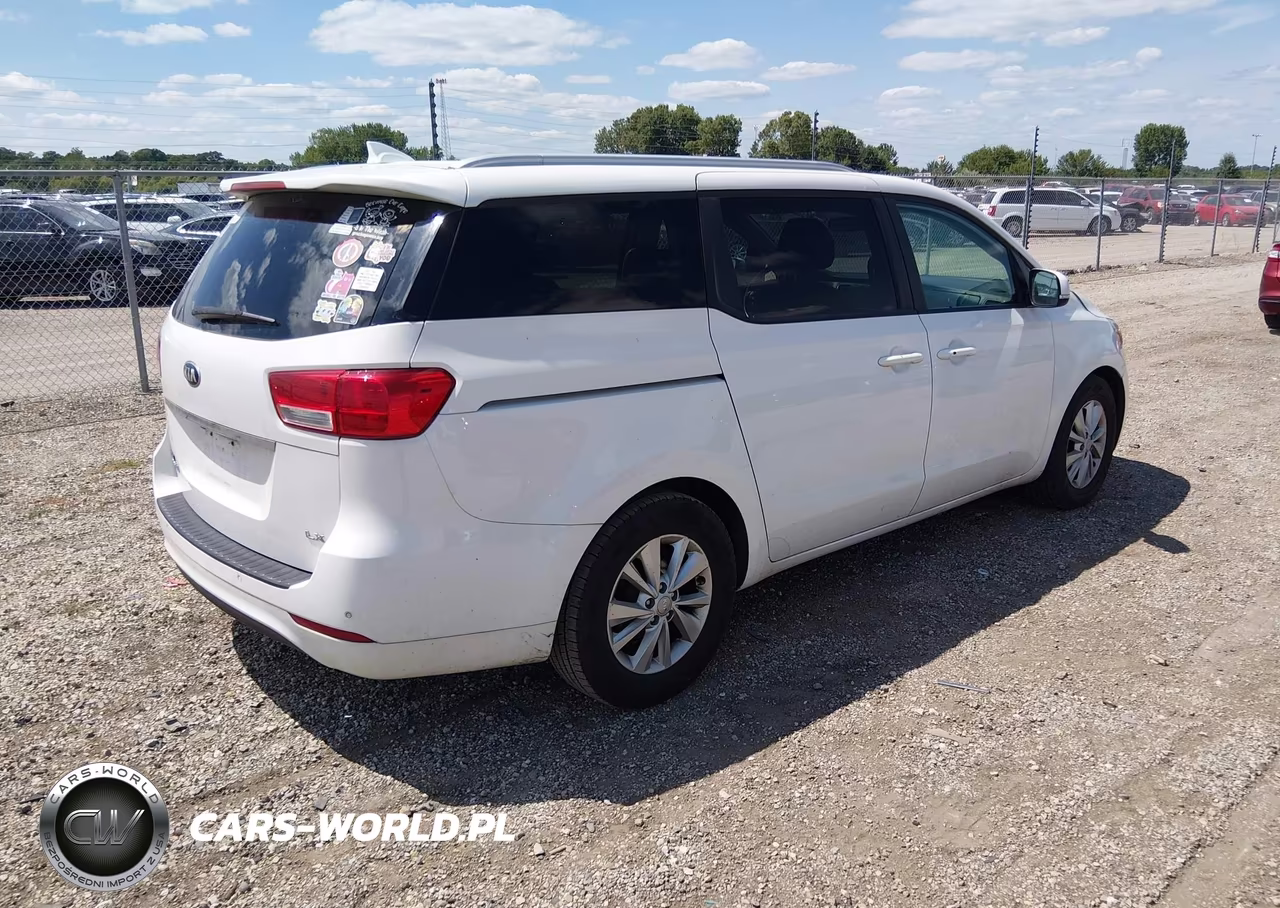 2017 Kia Sedona Lx VIN:KNDMB5C16H6328772 - 4