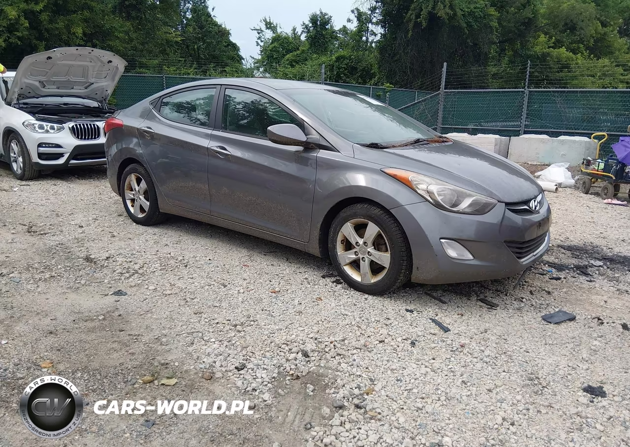 2013 Hyundai Elantra Gls VIN:5NPDH4AEXDH371235 - 1