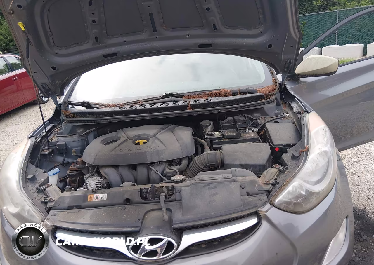 2013 Hyundai Elantra Gls VIN:5NPDH4AEXDH371235 - 10