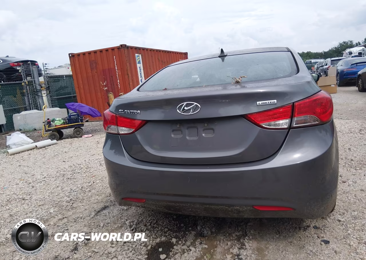 2013 Hyundai Elantra Gls VIN:5NPDH4AEXDH371235 - 6