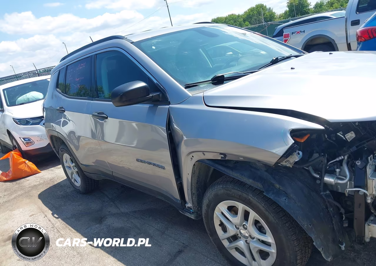 2019 Jeep Compass Sport 4X4 VIN:3C4NJDAB5KT674421 - 14