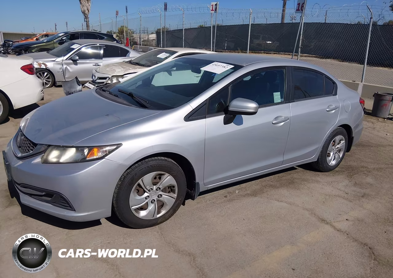 2015 Honda Civic Lx VIN:2HGFB2F59FH518584 - 2