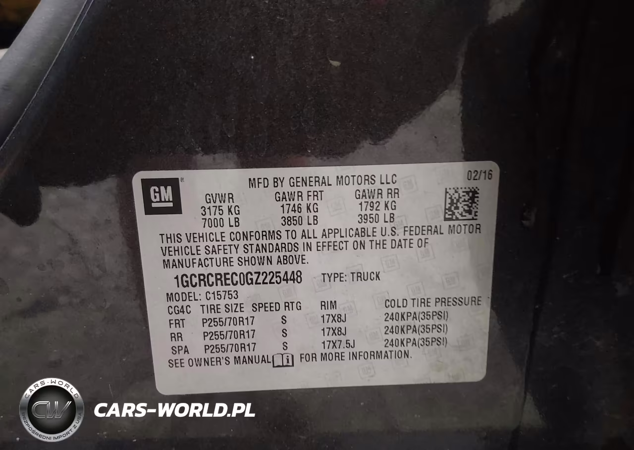 2016 Chevrolet Silverado 1500 Lt VIN:1GCRCREC0GZ225448 - 9
