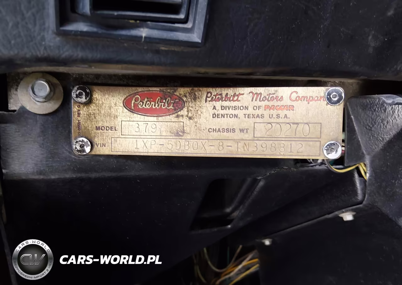1996 Peterbilt 379 VIN:1XP5DB0X8TN398812 - 8