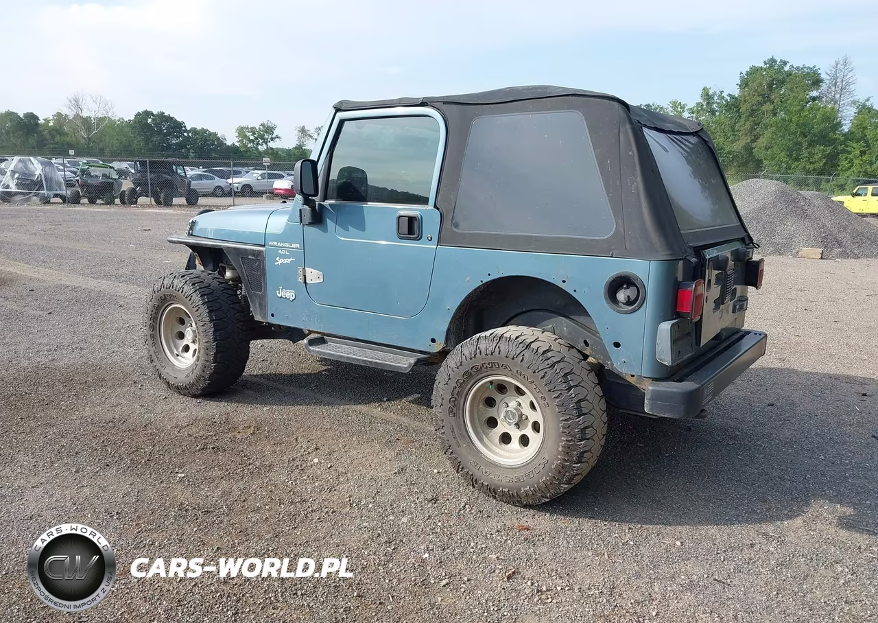 1999 Jeep Wrangler Sport VIN:1J4FY19S7XP469370 - 3