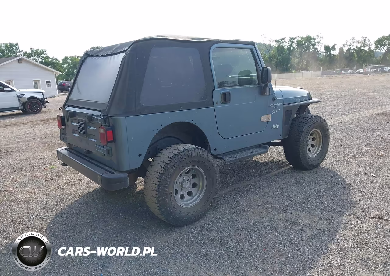 1999 Jeep Wrangler Sport VIN:1J4FY19S7XP469370 - 4