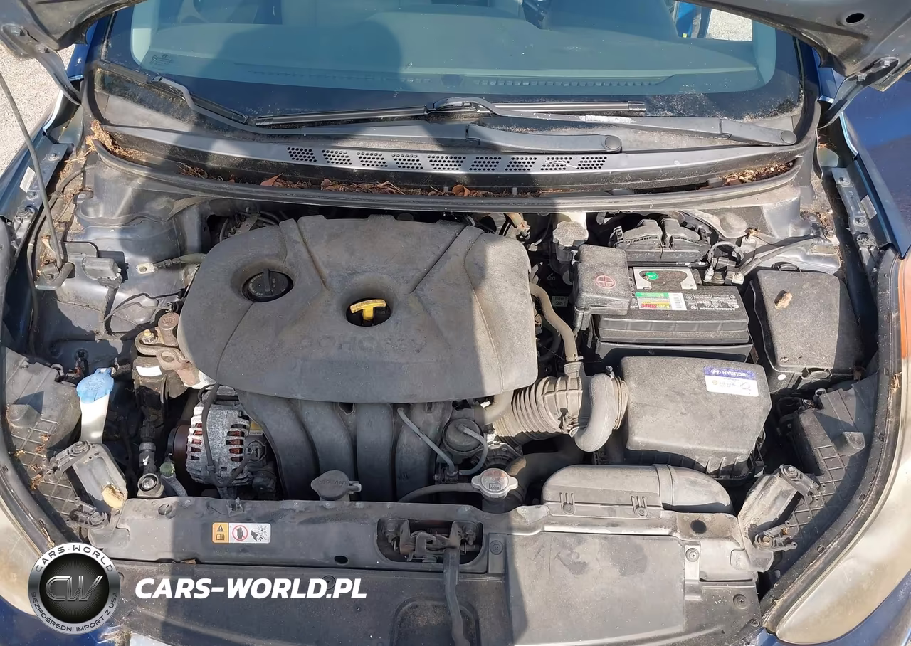2013 Hyundai Elantra Gls VIN:KMHDH4AE6DU748659 - 10