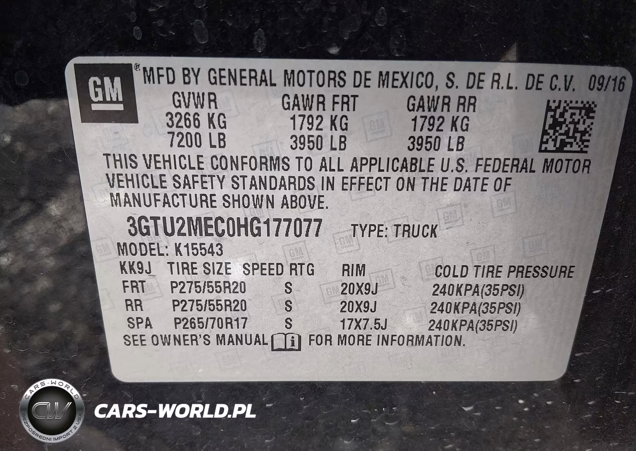 2017 GMC Sierra 1500 Sle VIN:3GTU2MEC0HG177077 - 9